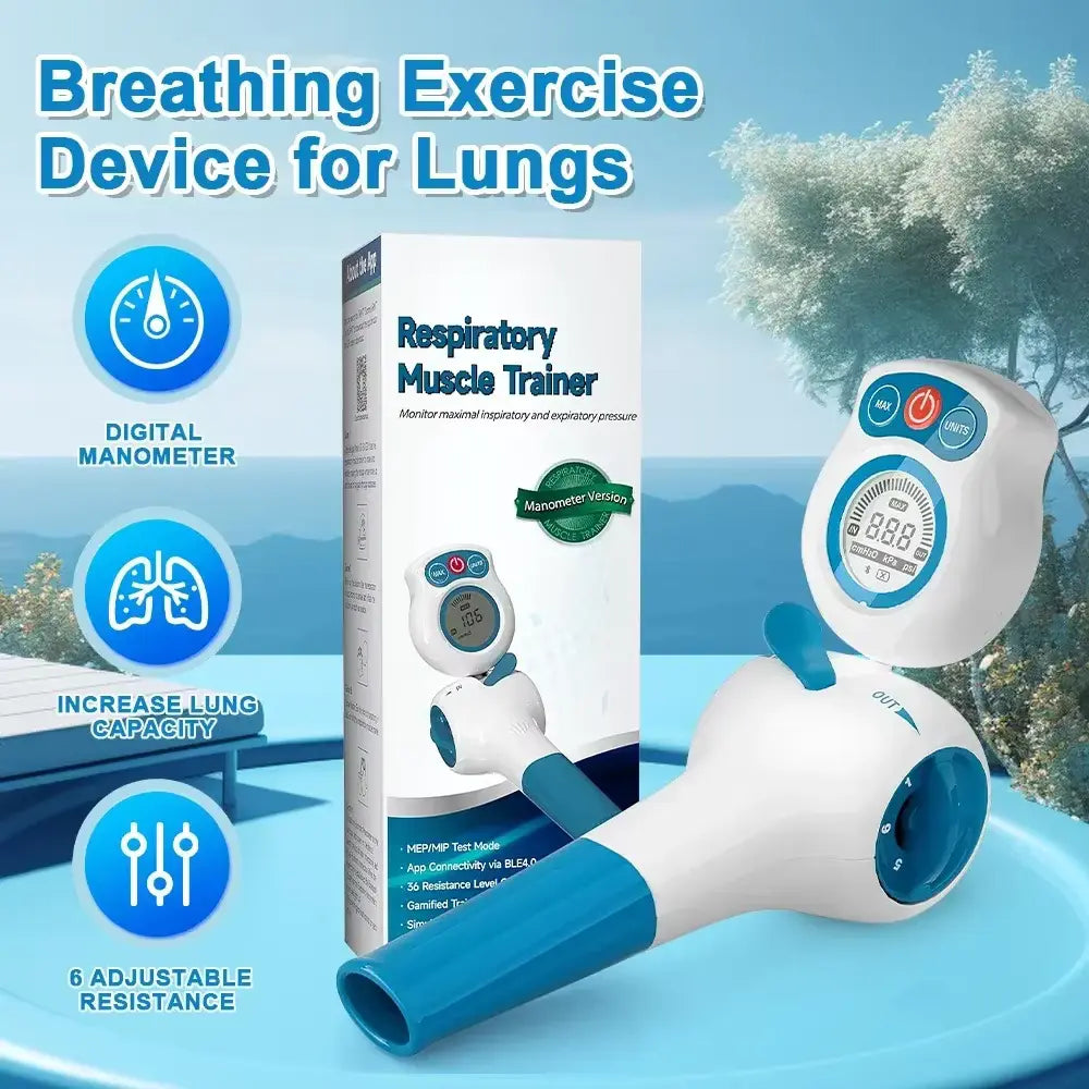 Lungora 3.0 - Smart Breathing Trainer with Biofeedback App