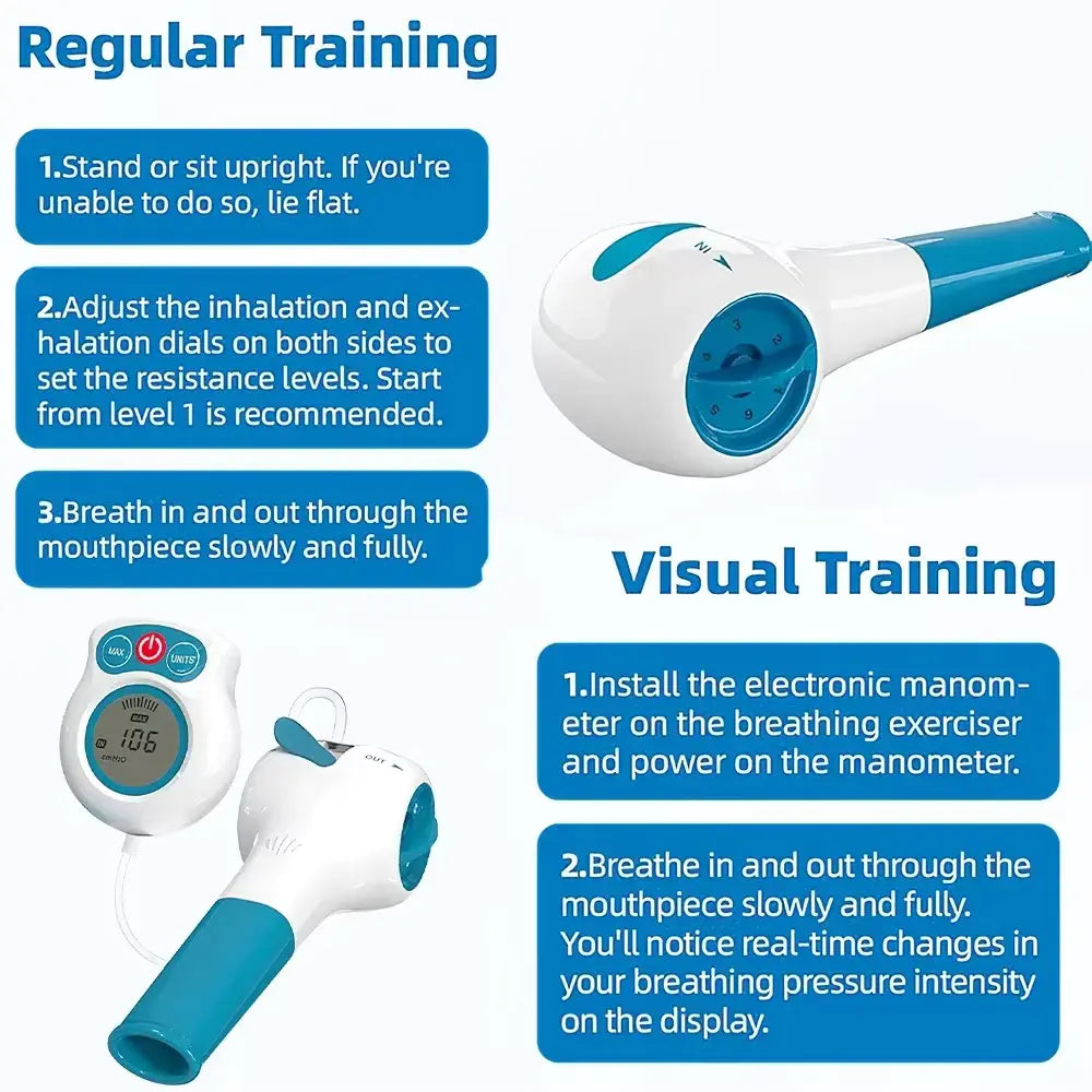 Lungora 3.0 - Smart Breathing Trainer with Biofeedback App