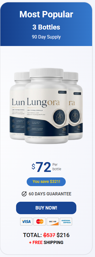 Lungora 3 bottles price