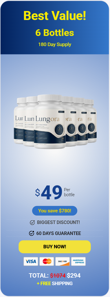 Lungora 6 bottles price